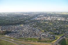 Red Deer from the air