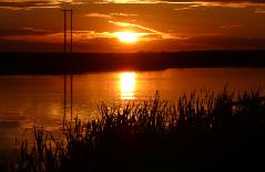Sunset in Coronation, Ab